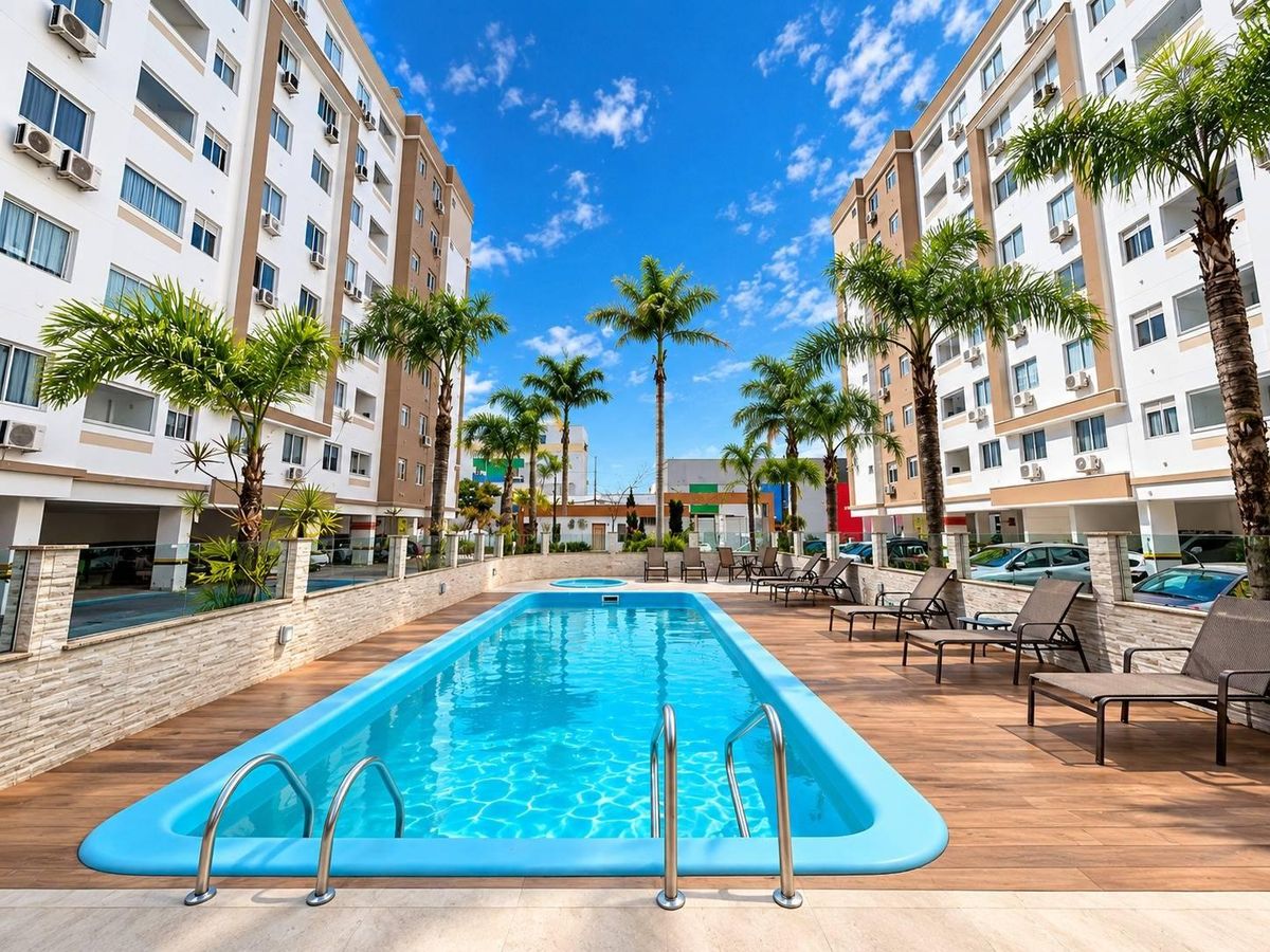 Residencial › Apartamento - Venda - 82,00 (M²) de Área Total - 64,00 (M²) de Área Privativa - R$:590.000,00 - Fazenda Santo Antônio - São José - SC - Apartamento em Fazenda Santo Antônio, São José - à venda - 500 NEGOCIOS IMOBILIARIOS EIRELI