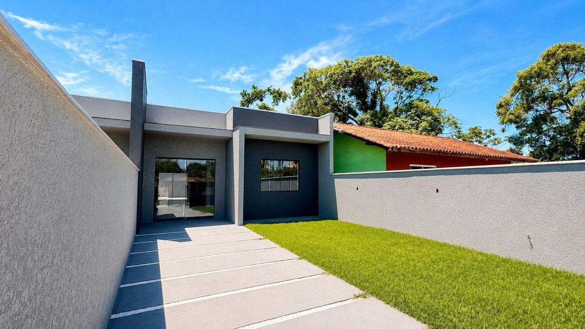 Casa com 3 dormitórios à venda, 96 m² por R$ 560.000,00 - Rainha do Mar - Itapoá/SC - Casa em Rainha do Mar, Itapoá - à venda - Nossa Praia Imóveis