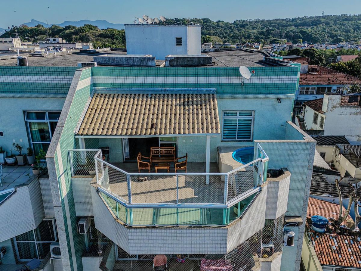 COBERTURA LINEAR com 3 quartos, Zumbi - Rio de Janeiro - Cobertura em Zumbi, Rio de Janeiro - à venda - Cris Pinheiro Negócios Imobiliários LTDA