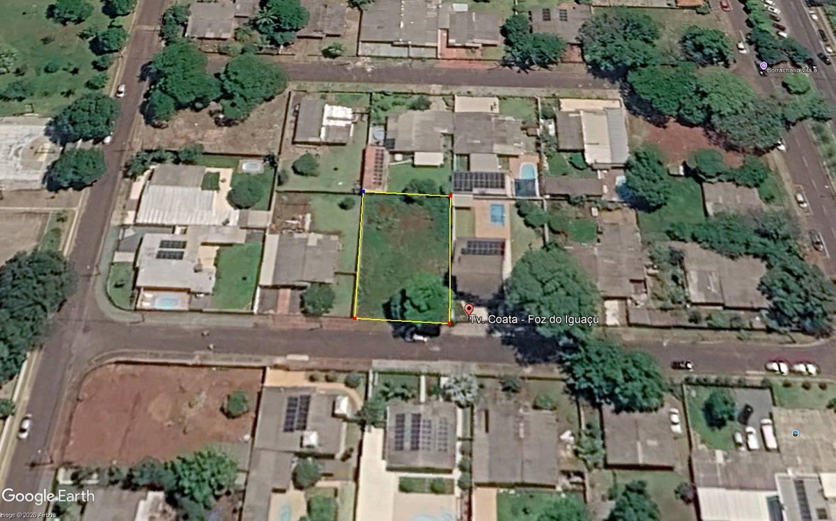 TERRENO A VENDA VILA A ITAIPU COM 600M² FOZ DO IGUAÇU - PR - Lote/Terreno em Vila Residencial A, Foz do Iguaçu - à venda - Imob10 Imobiliária Ltda