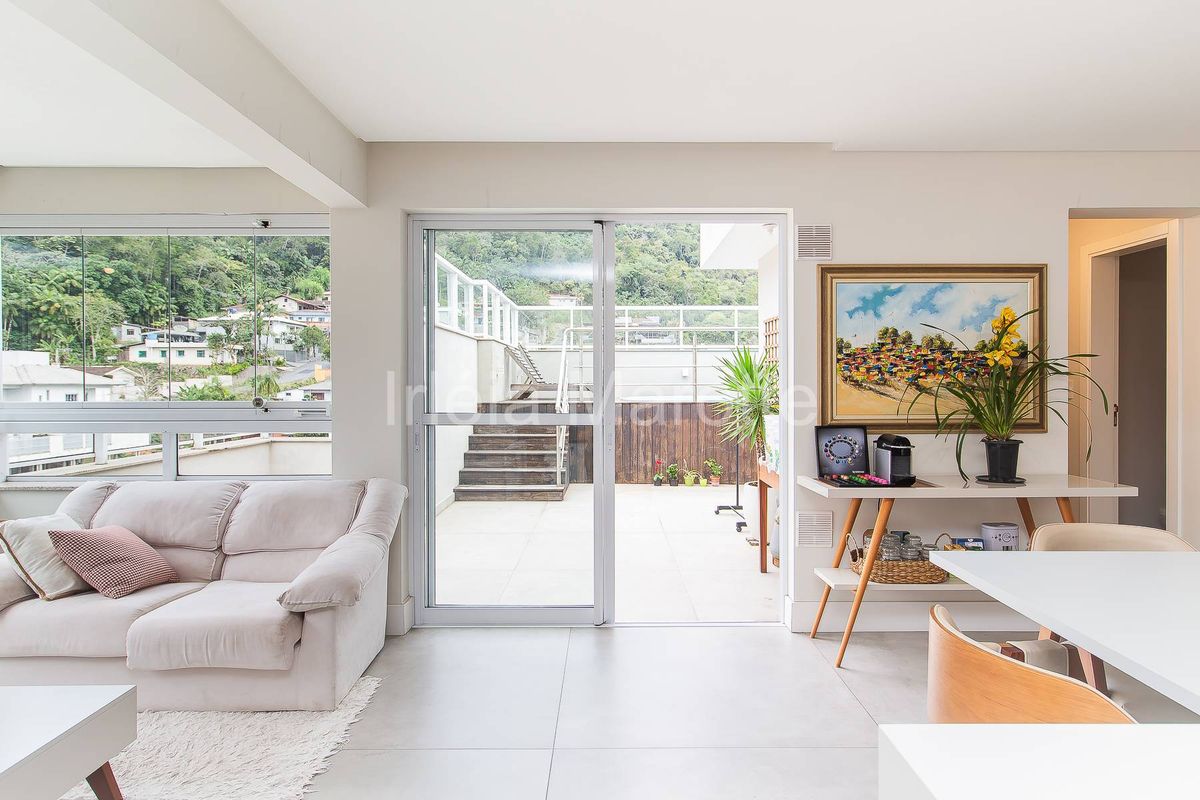 Lugano Cobertura Duplex com piscina na Vila Nova, em Jaraguá do Sul - Cobertura em Vila Nova, Jaraguá do Sul - à venda - Imóveis Bem Bacanas