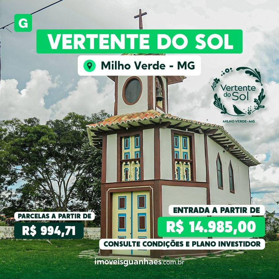 ✨ LANÇAMENTO IMPERDÍVEL! ✨ - Lote/Terreno em Serro - à venda - Gama Imobiliária