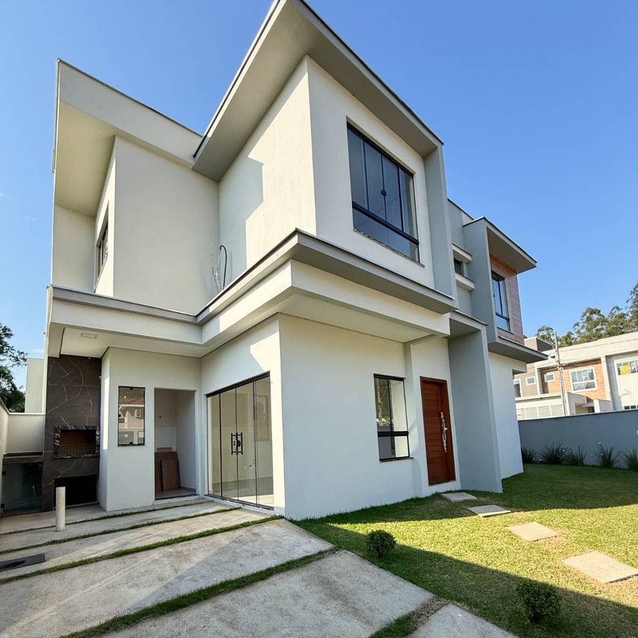 GEMINADO DUPLEX DE ESQUINA COM 3 QUARTOS | AMIZADE - Casa Geminada em Amizade, Jaraguá do Sul - à venda - D2 Imóveis