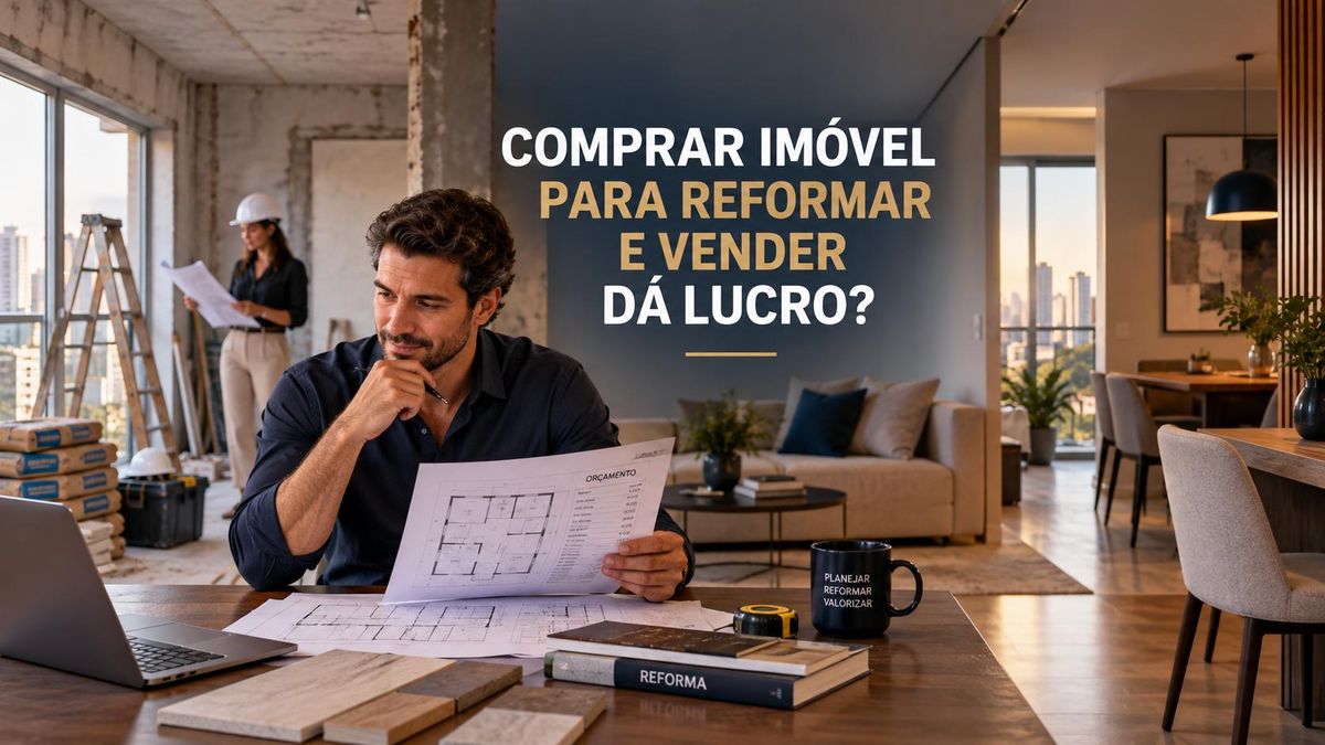 Comprar imóvel para reformar e vender dá lucro?