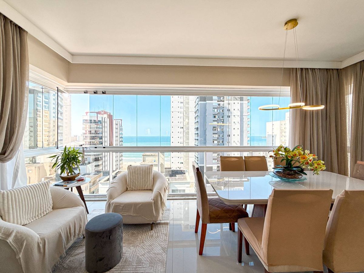 Apartamento mobiliado com 3 suítes, vista para o mar e 143m² à venda no Isidora Mafra - Balneário Camboriú - Apartamento em Centro, Balneário Camboriú - à venda - IMEX INVESTIMENTOS LTDA