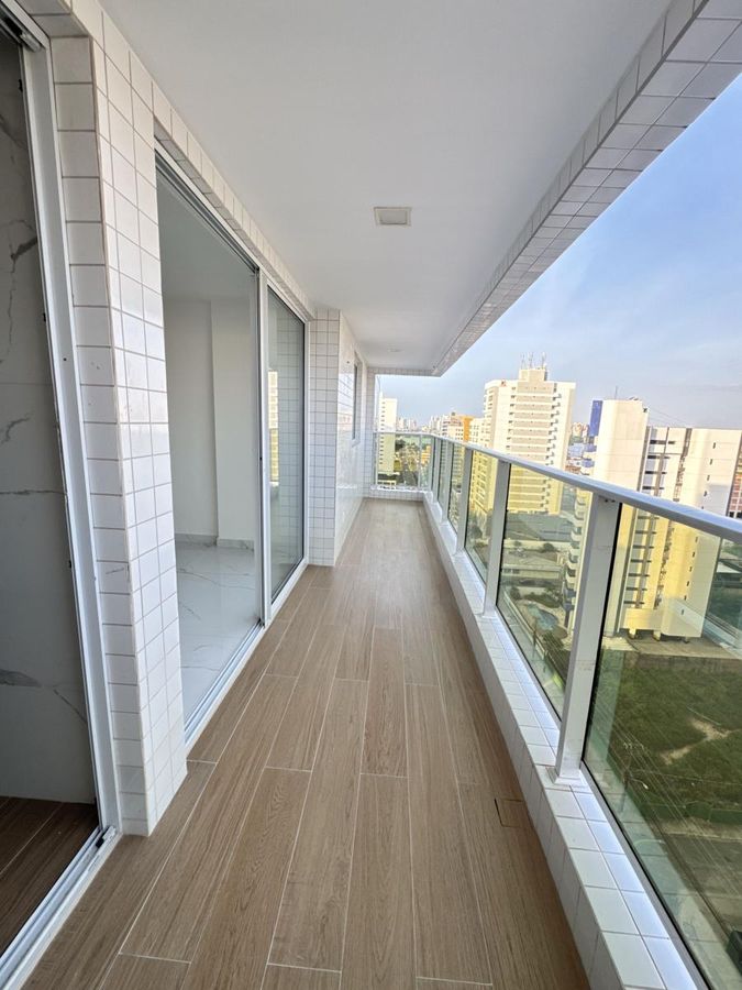 Apartamento para venda na península, 2 suítes, 1 quarto,1 varanda vista mar, 2 vaga de garagem. - Apartamento em Ponta D'Areia, São Luís - à venda - V s Ferreira imobiliária