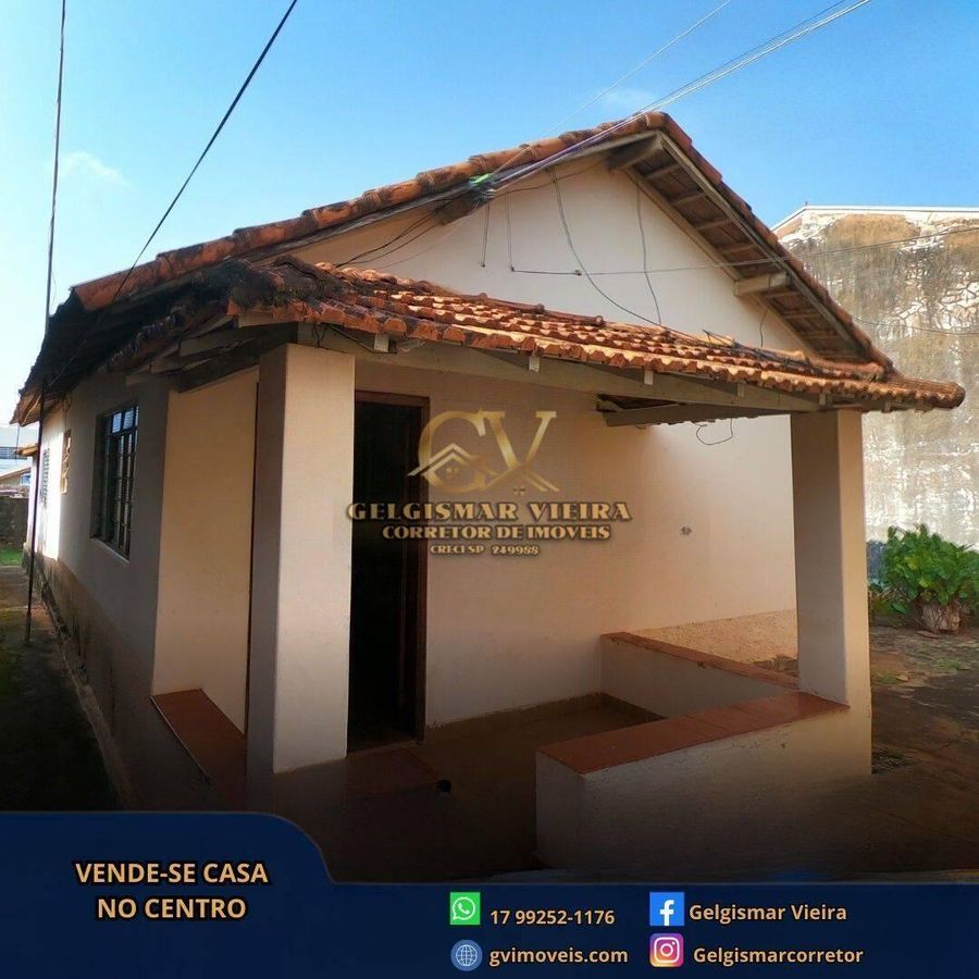 🏡 VENDE-SE CASA NO CENTRO – BEBEDOURO 🏡 - Casa em Centro, Bebedouro - à venda - Gelgismar Vieira