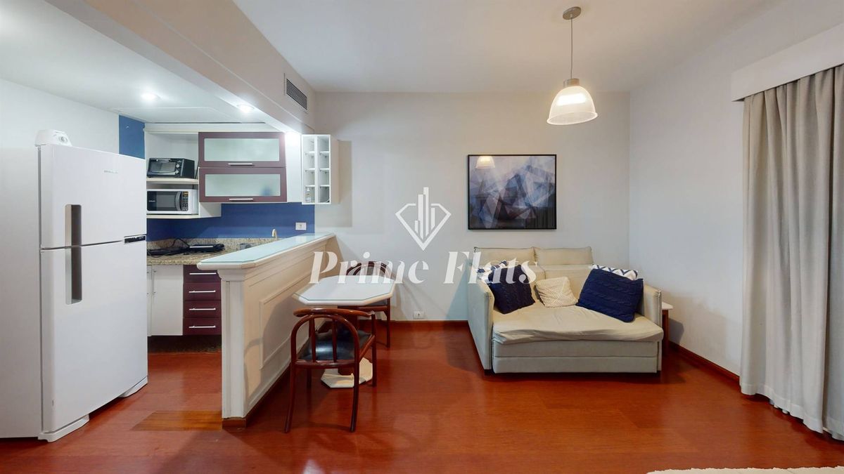 Flat disponível para locação no Ninety Hotel, com 33m², 1 dormitório e 1 vaga de garagem - Flat em Jardim Paulista, São Paulo - para locação - Prime Flats Negócios Imobiliários