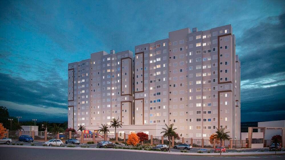 Apartamento Novo à venda Residencial Jardins Engordadouro, 2 dormitórios, 2 vagas, Jundiaí-SP - Apartamento em Engordadouro, Jundiaí - à venda - Team ÊXITO Imob