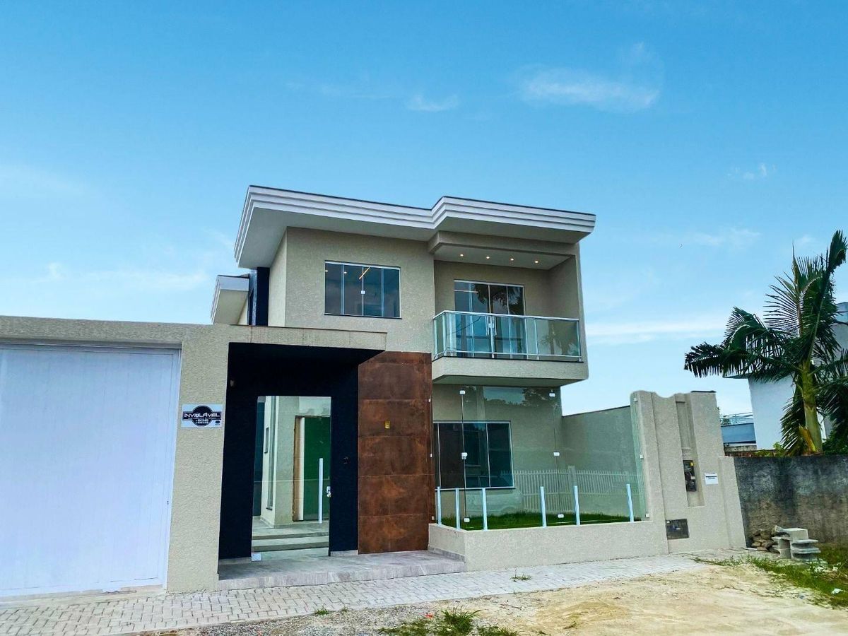 Sobrado com 4 dormitórios à venda, 250 m² por R$ 1.390.000,00 - Jardim Perola do Atlântico - Itapoá/SC - Sobrado em Jardim Perola do Atlântico, Itapoá - à venda - Nossa Praia Imóveis