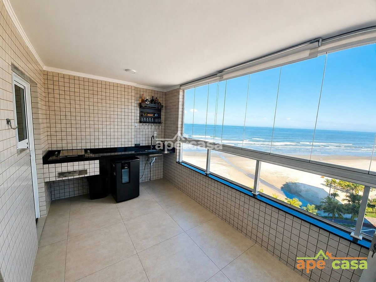 Apartamento Sacada Gourmet Frente Mar com 2 quartos (suíte), Maracanã - Praia Grande - Apartamento em Maracanã, Praia Grande - para locação e à venda - Apê & Casa imóveis ltda me