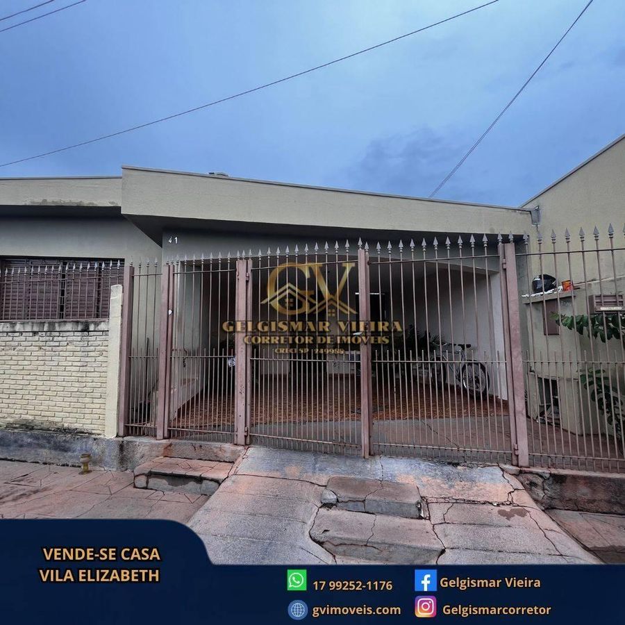 🏡VENDE-SE CASA VILA ELIZABETH - BEBEDOURO - SP 🏡 - Casa em Vila Elisabeth, Bebedouro - à venda - Gelgismar Vieira