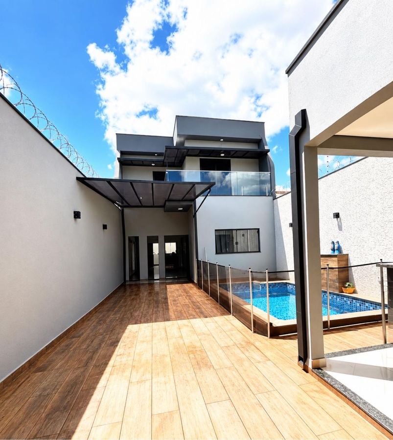 casa com piscina no Macaúba - Casa em RESERVA MACAUBA, Ribeirão Preto - à venda - JEORGE SILVA ARAUJO