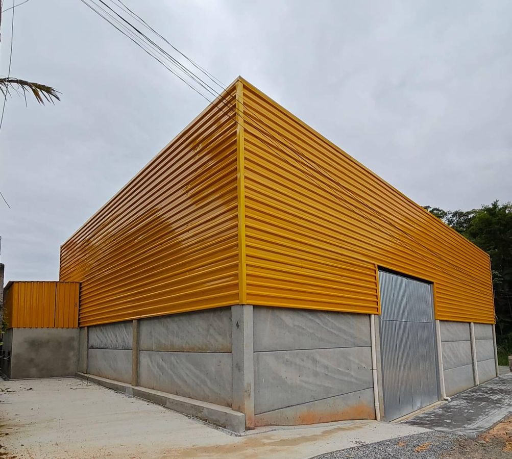 Galpão Comercial no Três Rios do Norte - Galpão em Três Rios do Norte, Jaraguá do Sul - para locação - Anderson Bortolini