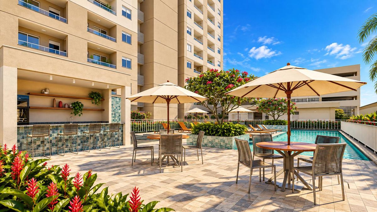 Babitonga Beach Club em Itapoá | Apartamentos a 270 metros da praia! - Apartamento em Brandalize, Itapoá - à venda - Nossa Praia Imóveis