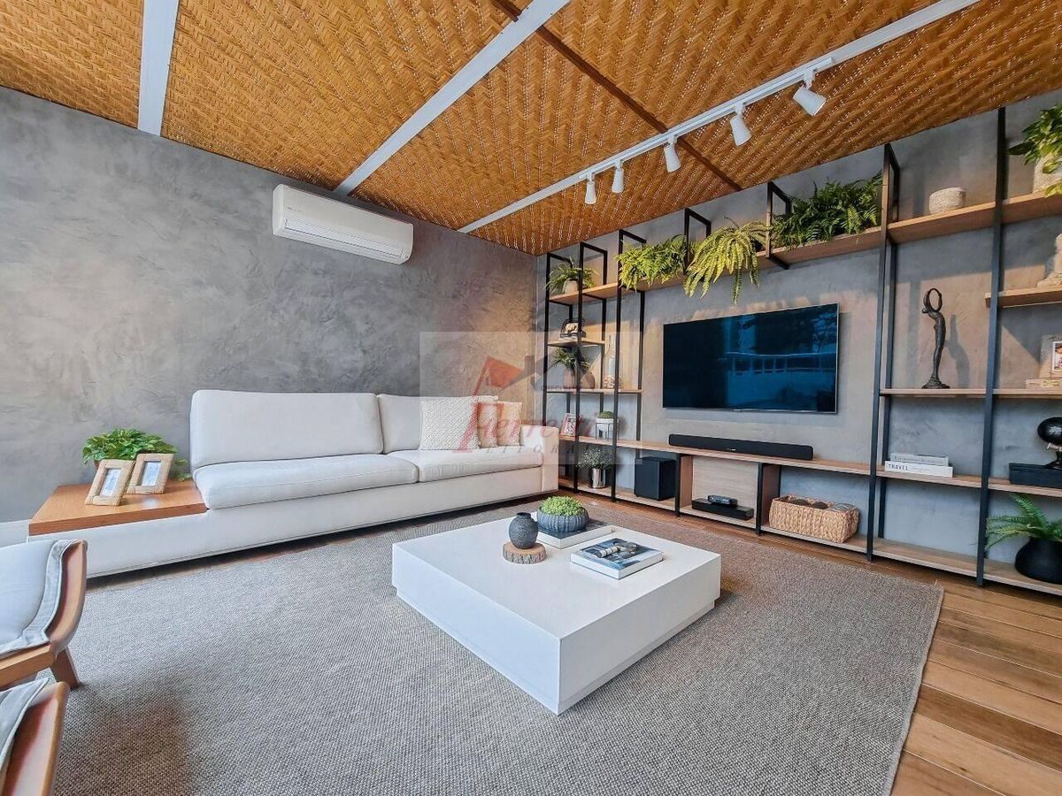 Apartamento garden decorado com 3 suítes bairro Boqueirão - Santos/SP