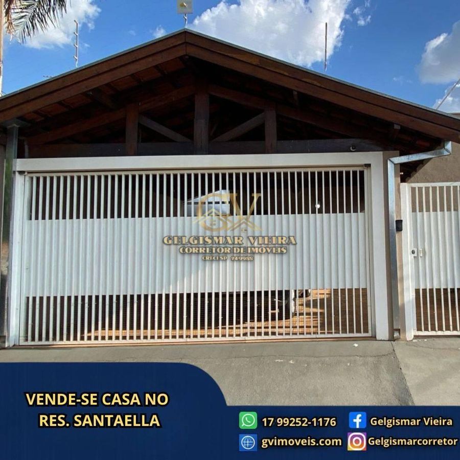 🏡 VENDE-SE CASA NO ALTO DOS LARANJAIS - BEBEDOURO - SP 🏡 - Casa em Residencial Antonia Santaella, Bebedouro - à venda - Gelgismar Vieira