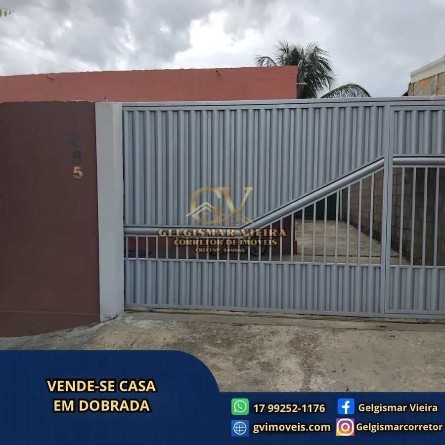 🏡 VENDE-SE CASA EM DOBRADA - SP 🏡 - Casa em Centro, Dobrada - à venda - Gelgismar Vieira