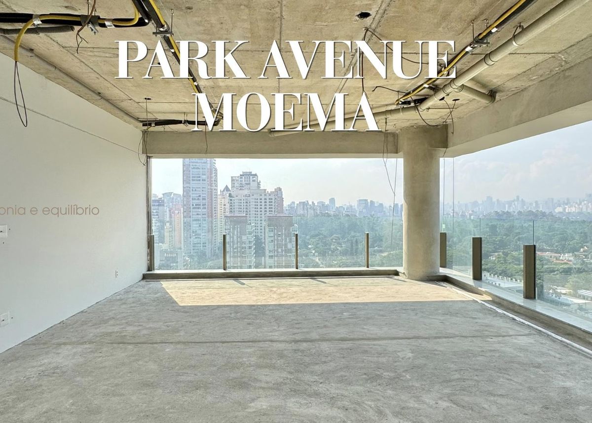 Park Avenue Moema: apartamentos e coberturas na Avenida República do Líbano, ao lado do Parque Ibirapuera