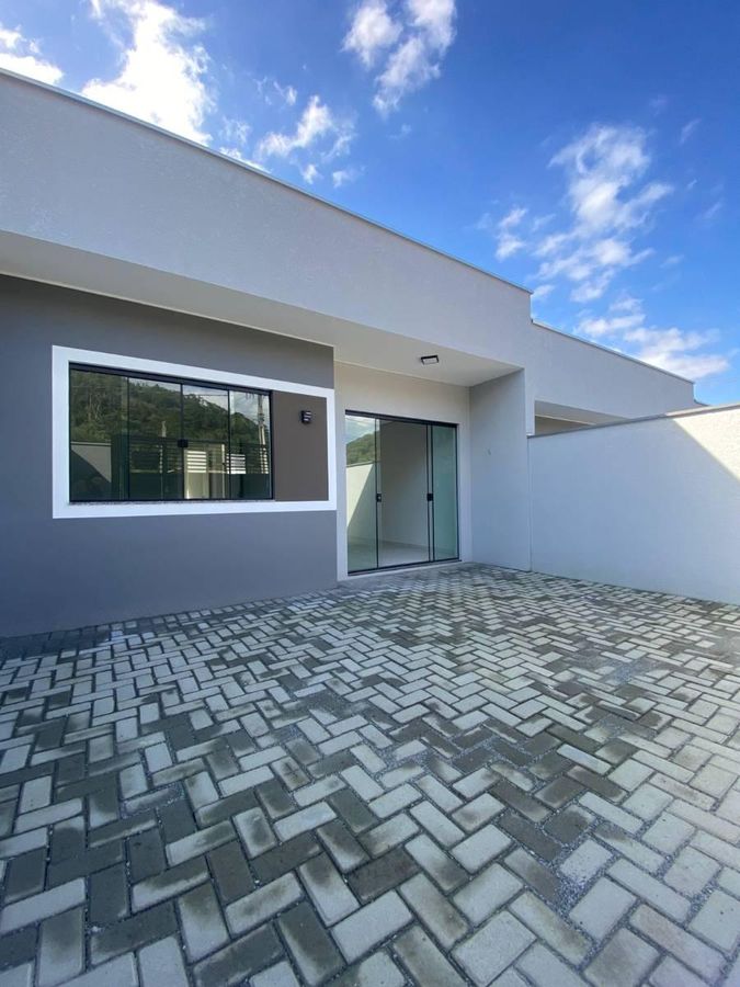 Casa Geminada com 2 quartos, Bananal do Sul - Guaramirim - Casa Geminada em Bananal do Sul, Guaramirim - à venda - Poffo Negócios Imobiliários