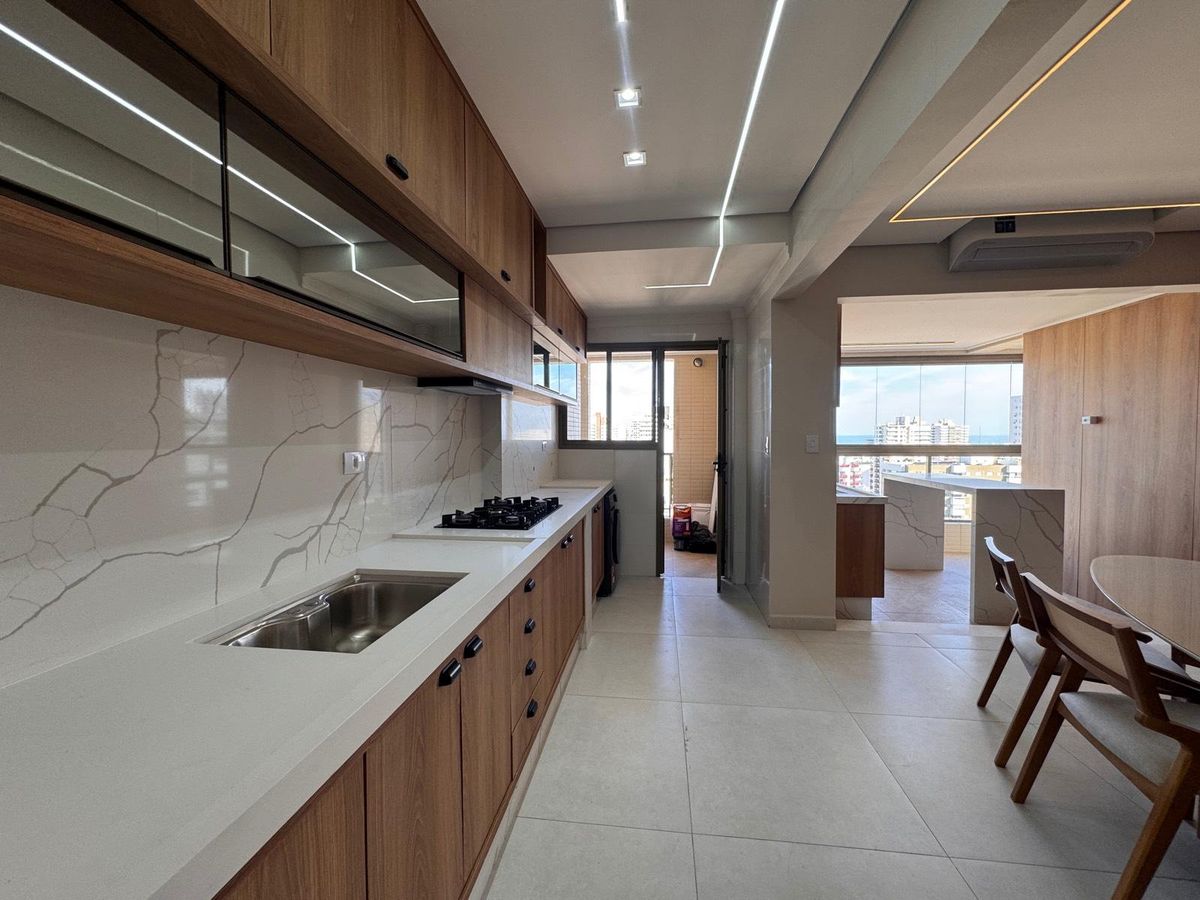 AP Novo - Vista Mar - Porteira Fechada - Canto do Forte - Apartamento em Canto do Forte, Praia Grande - à venda - Daniela Perez Imoveis