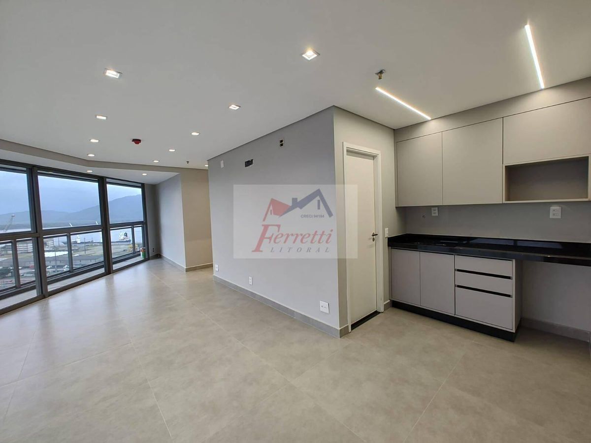 Sala-comercial com 71,79m² para venda em-Valongo-Santos-SP