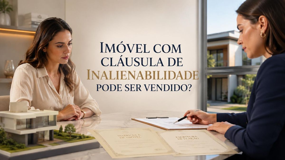 Imóvel com cláusula de inalienabilidade pode ser vendido?
