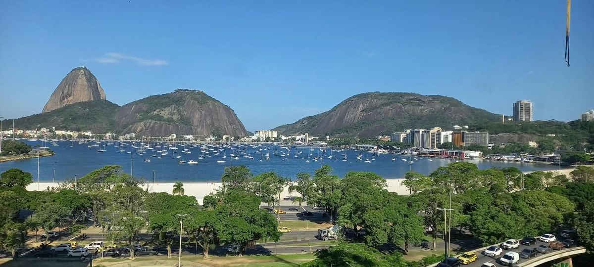 RARIDADE na Praia de Botafogo | 190m² com Salão em 2 Ambientes e Vista Livre para a Enseada - Apartamento em Botafogo, Rio de Janeiro - para locação - MIGUEZ IMOBILIÁRIA