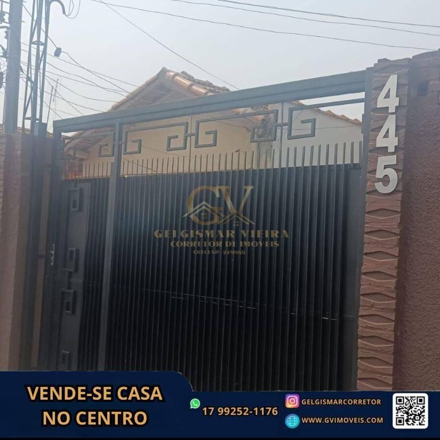 🏡 VENDE-SE CASA NO CENTRO - BEBEDOURO - SP 🏡 - Casa em Centro, Bebedouro - à venda - Gelgismar Vieira