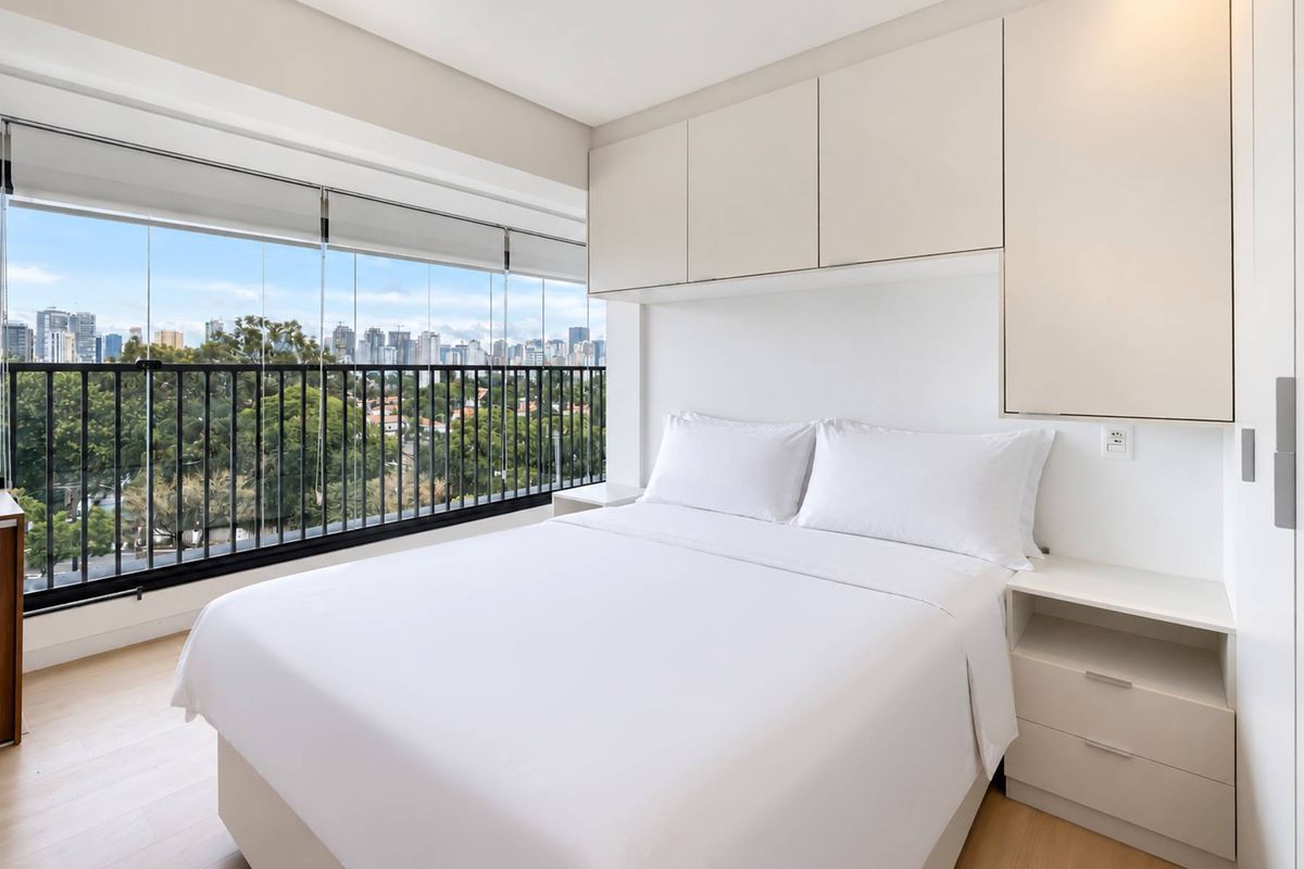 Studio mobiliado no On Vila Olímpia disponível para locação, com 34m, com 1 quarto na Vila Olímpia - Studio em Vila Olímpia, São Paulo - para locação - Prime Flats Negócios Imobiliários