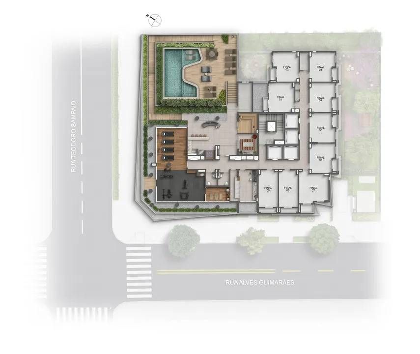Alves Pinheiros - Apartamentos de 1 e 2 Quartos