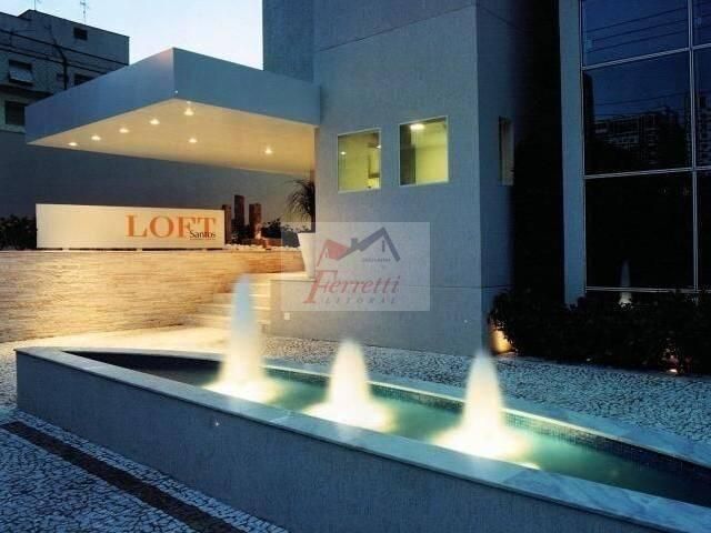 Apartamento Loft com 1 suíte à venda no bairro Gonzaga - Santos/SP
