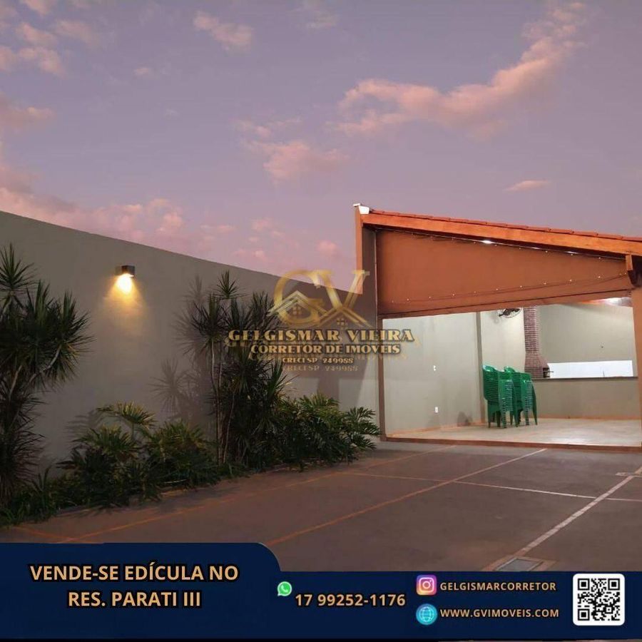 🏡 VENDE-SE EDICULA NO RES. PARATI III - BEBEDOURO - SP 🏡 - Salas Comerciais em Residencial Parati III, Bebedouro - à venda - Gelgismar Vieira