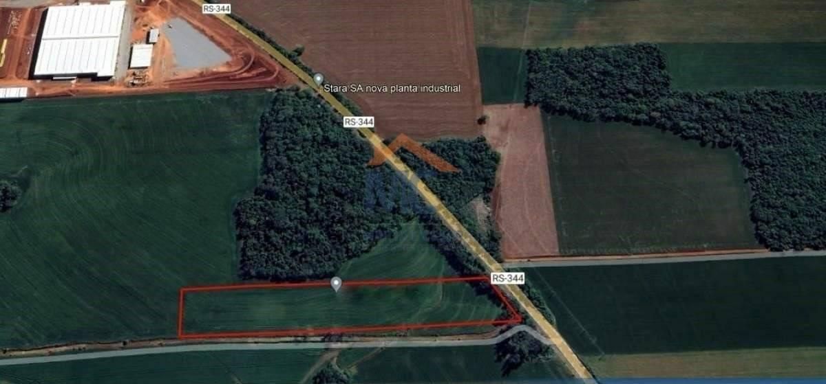 TERRENO FRENTE RS 344 - Terreno em Sulina, Santa Rosa - à venda - MC Negócios Imobiliários LTDA