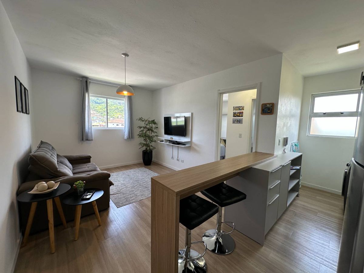Flat mobiliado na Ilha da Figueira Jaraguá do Sul - Apartamento em Ilha da Figueira, Jaraguá do Sul - à venda - MEGA Empreendimentos Imobiliários