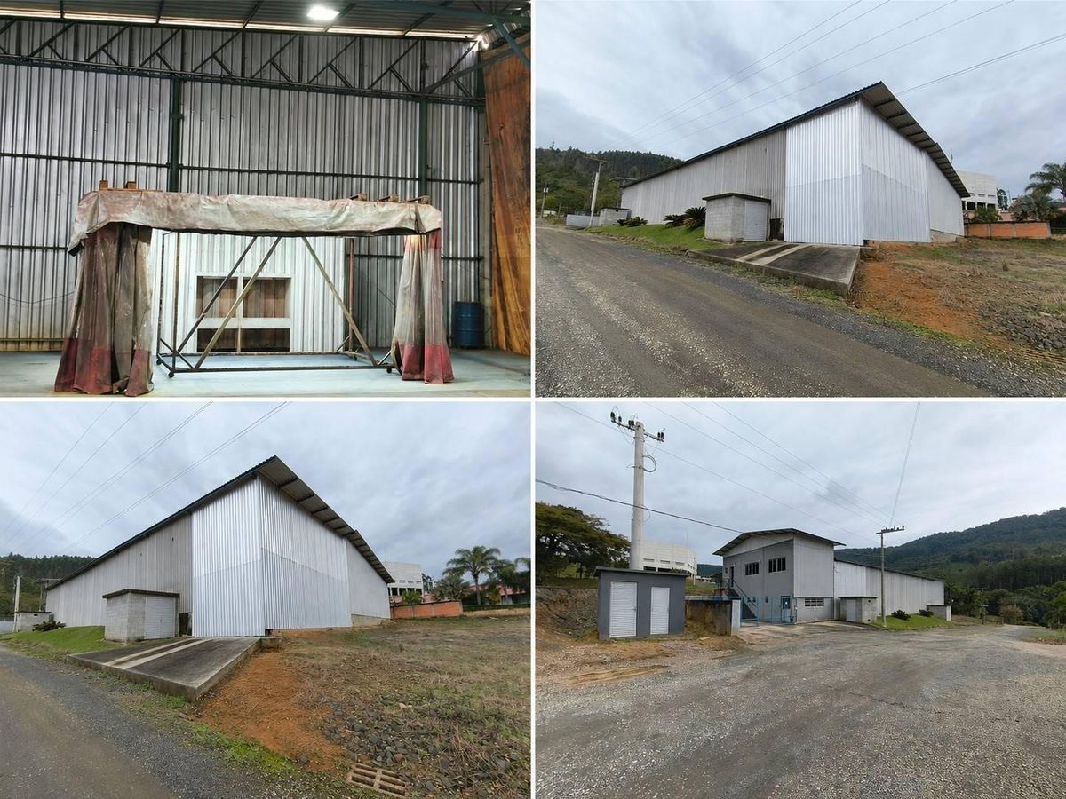 Galpão pronto pra trabalhar a venda - Galpão em Taboão, Rio do Sul - à venda - IMOBILIARIA ALTO VALE LTDA