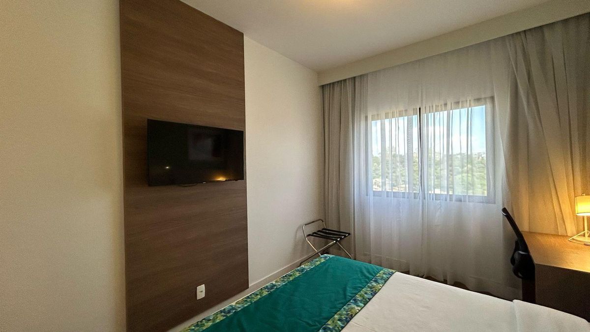 Apto decorado no Residencial Blue Tree Tower - Valinhos, com 1 suíte, 1 vaga e toda a comodidade, ao lado do Shop. Valinhos., foto 4