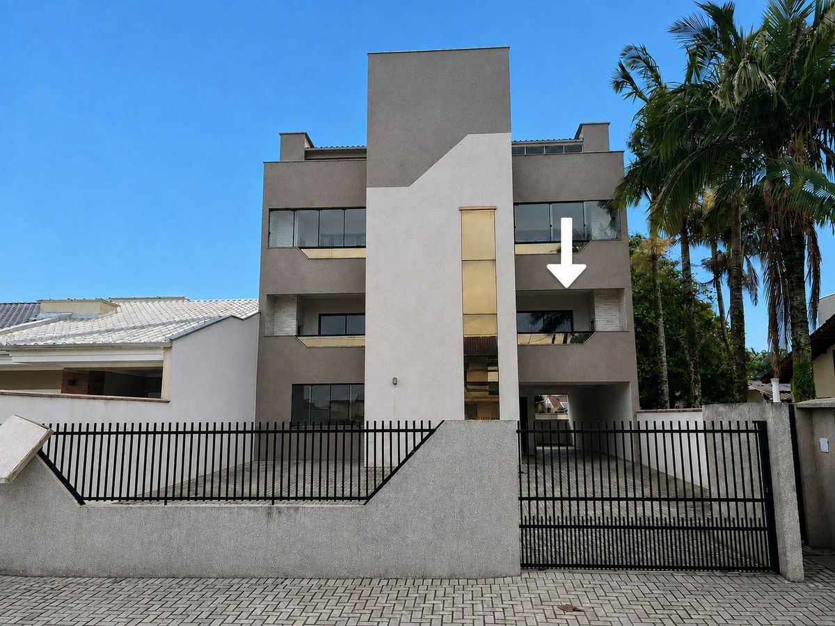 Apartamento Com 02 Dormitórios 200 mts da Praia ! - Apartamento em Cambiju, Itapoá - para locação - Imobiliaria Patricia Claudino