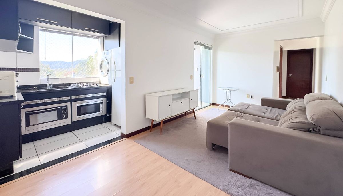 Apartamento 2 Dormitórios Mobiliado na Água Verde! - Apartamento em Água Verde, Blumenau - para locação - CONCEITO IMOBILIARIA LTDA