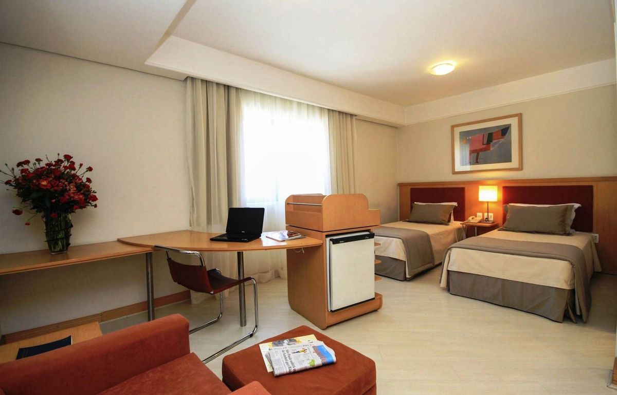 Flat disponível para venda no Hotel Bienal Suítes, com 28m², 1 dormitório e 1 vaga de garagem - Flat em Vila Clementino, São Paulo - à venda - Prime Flats Negócios Imobiliários