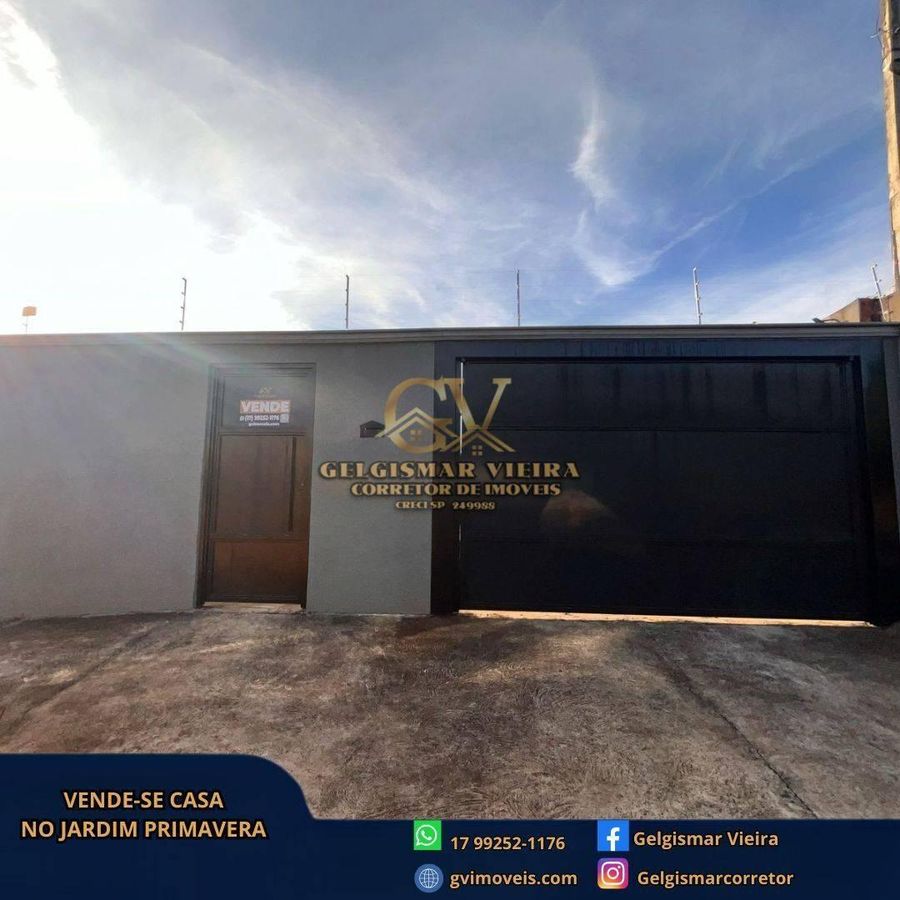 🏡 VENDE - SE EDICULA - NO JARDIM PRIMAVERA - BEBEDOURO - SP 🏡 - Casa em Jardim Primavera, Bebedouro - à venda - Gelgismar Vieira
