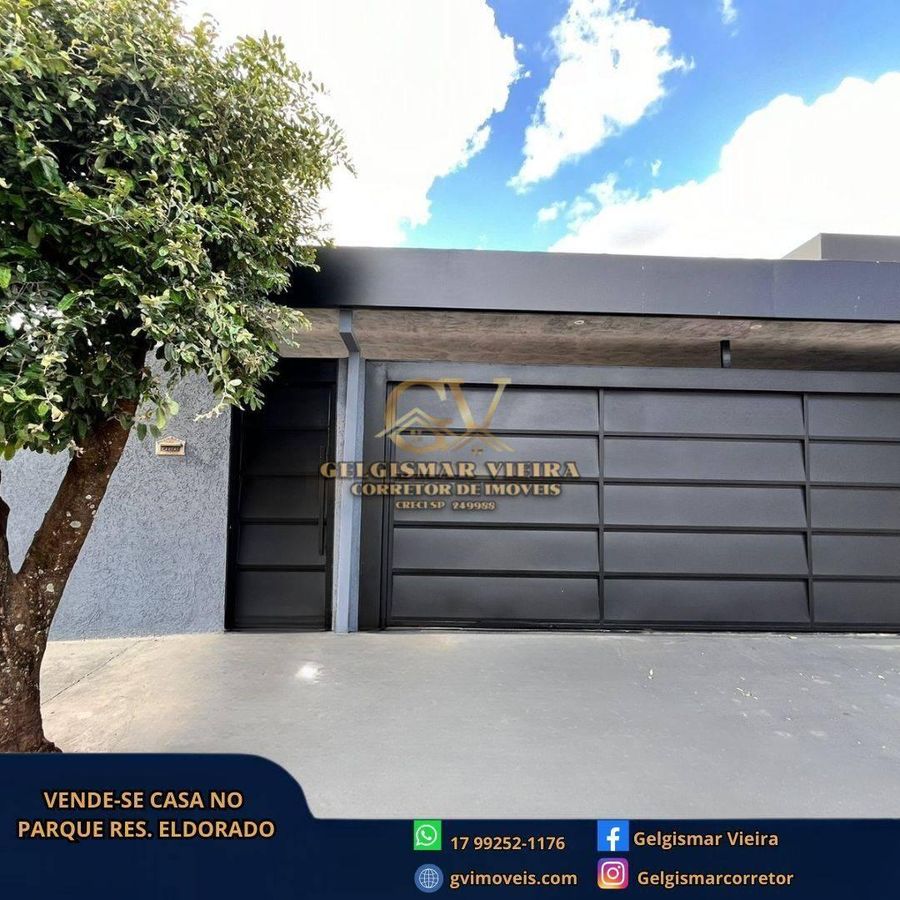 🏡 VENDE-SE CASA NO PARQUE RES. ELDORADO - BEBEDOURO - SP 🏡 - Casa em Parque Residencial Eldorado, Bebedouro - à venda - Gelgismar Vieira