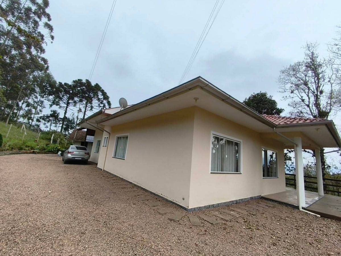 Sitio com casa de alto padrão - Sítio em Bremer, Rio do Sul - à venda - IMOBILIARIA ALTO VALE LTDA
