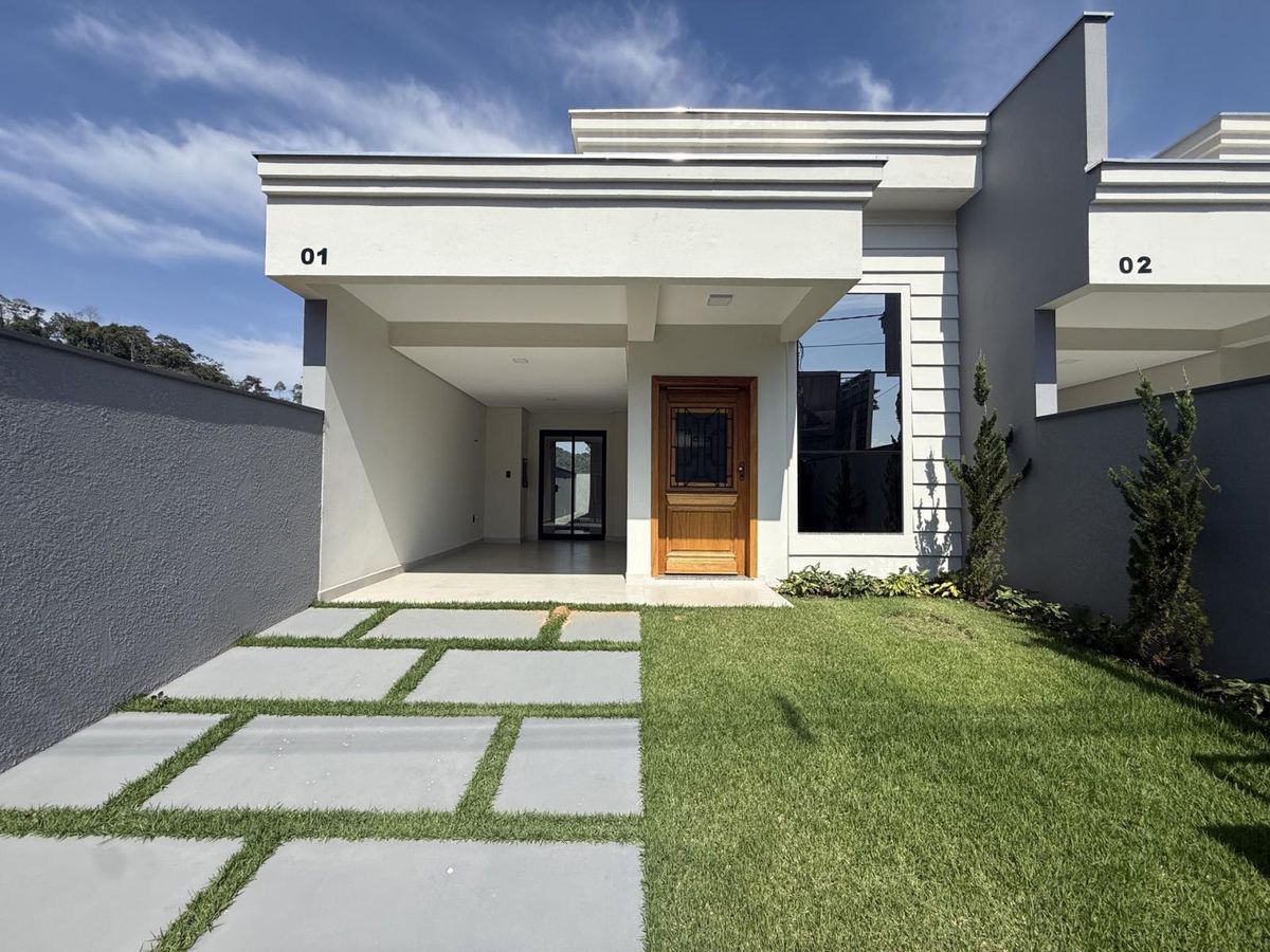 CASA GEMINADA | RIO CERRO - Casa Geminada em Rio Cerro I, Jaraguá do Sul - à venda - ALLIANCE IMOVEIS