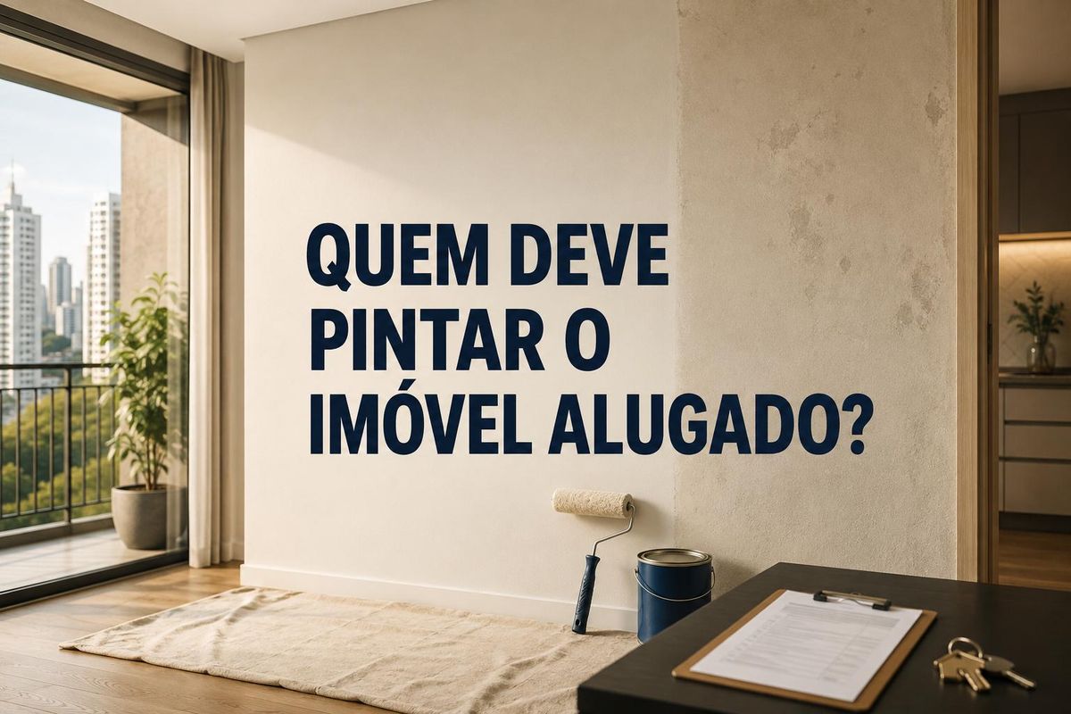 Quem deve pintar o imóvel alugado na devolução?