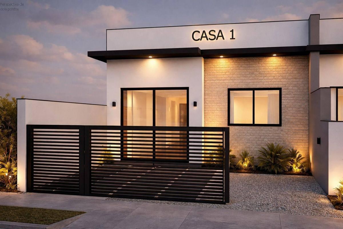Casa com 2 dormitórios à venda, 35 m² por R$ 265.000,00 - Sao José - Itapoá/SC - Casa em São José, Itapoá - à venda - Nossa Praia Imóveis