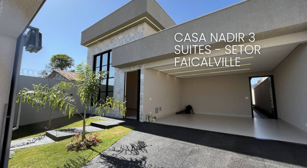 Casa com 3 suítes no setor Faiçalville - Casa em Setor Faiçalville, Goiânia - à venda - Correia Imóveis