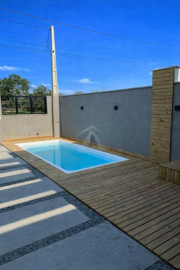 Casa 3 quartos, com piscina, balneario são josé