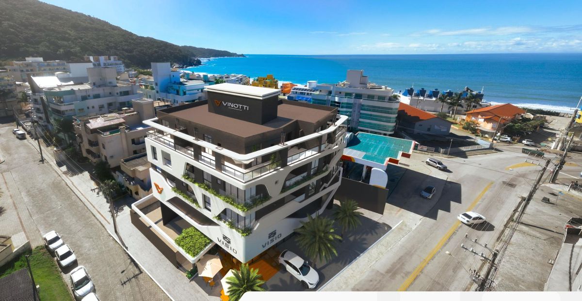 Visio Apartamento novo 2 Suítes vista mar Praia Bombas Bombinhas SC - Cobertura em Bombas, Bombinhas - à venda - Imobiliária Rota do Sol