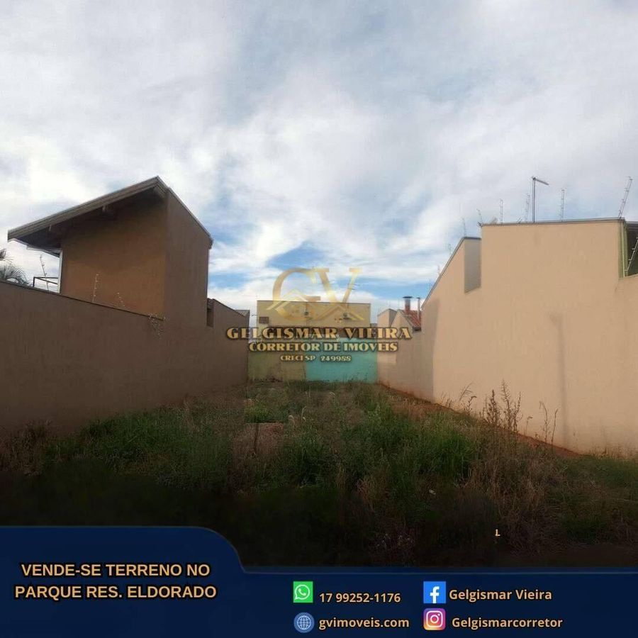 🏡 VENDE-SE TERRENO NO ELDORADO — BEBEDOURO - SP🏡 - Lote/Terreno em Parque Residencial Eldorado, Bebedouro - à venda - Gelgismar Vieira